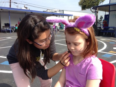 Student Council Face Painting